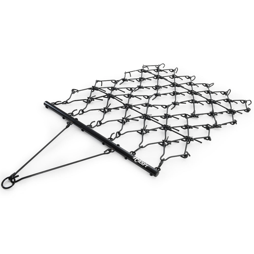 Tow Behind Drag Harrow Rake, 1.4m Wide, for Ride-on Mower LawnTractor on Pasture Paddock