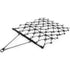 Tow Behind Drag Harrow Rake, 1.4m Wide, for Ride-on Mower LawnTractor on Pasture Paddock