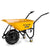 40V Battery Powered Wheelbarrow Motorised Electric, 80L Bucket Volume, 260kg Capacity