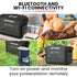 GENPOWER 1200W Portable Lithium Power Station 1075Wh LiFePo4, Multiple Voltage Output, 15W Wireless Charger, Ideal for Camping, Home Backup and Power Tools