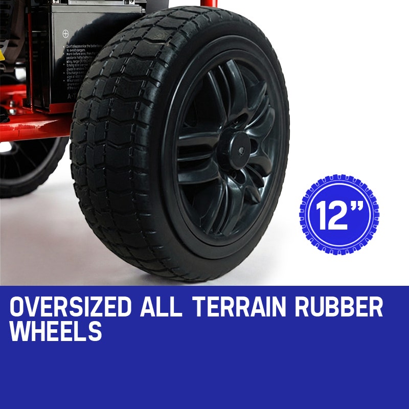 Portable Petrol Generator 8.4kW Max 6kW Rated Single Phase 18HP 420cc 4-Stroke Engine