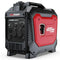 3.5kW Peak 3kW Enclosed Inverter Generator, 2x15A, 12V, USB, Portable, Compact, Camping, Backup