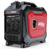 3.5kW Peak 3kW Enclosed Inverter Generator, 2x15A, 12V, USB, Portable, Compact, Camping, Backup