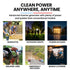 GENPOWER 8.5kW Peak 8.2kW Inverter Generator, Push Button & Remote Start, ATS Compatible, RCD, Portable w/ Wheels, 27L Fuel Tank, Grid Power Home Backup