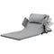Electric Adjustable Bed Backrest, German-Engineered Power Lifting Back Support with Remote Control, Full Length, Grey