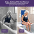 Motorised Bath Lift Chair, Electric Battery Operated Reclining Seat, Bathing for Elderly & Disabled, 136kg Capacity Blue