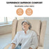 Electric Recliner Lift Heat Chair for Elderly, Massage, Heat Therapy, Aged Care, Beige