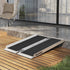 91cm Portable Folding Aluminium Access Ramp, 272kg Rated, Black Ultra-Grip, for Wheelchair, Mobility Scooter