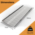 182cm Portable Folding Aluminium Access Ramp, 272kg Rated, for Wheelchair, Mobility Scooter, Rollator