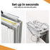 182cm Portable Folding Aluminium Access Ramp, 272kg Rated, for Wheelchair, Mobility Scooter, Rollator