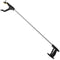 EQUIPMED 74cm Long Reach Grabber Reacher Aid, Deluxe Magnetic Pick Tip, Key Hook, Lockable Nonslip Rubber Jaws, Lightweight Alloy, Easy Reach for Seniors