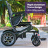 Electric Folding Wheelchair, Long Range, Airline Approved, Aluminium Frame, Lithium Battery, Black