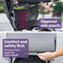 EQUIPMED Power Electric Wheelchair, Long Range, Airline Approved, Alloy, Remote Control, Lithium Battery, Black/Silver