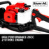 26CC Petrol Hedge Trimmer - 2-Stroke Clipper Saw Precision 24 Blade