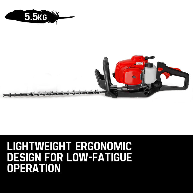 26CC Petrol Hedge Trimmer - 2-Stroke Clipper Saw Precision 24 Blade