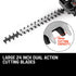 26CC Petrol Hedge Trimmer - 2-Stroke Clipper Saw Precision 24 Blade
