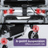 EQUIPMED Power Electric Wheelchair, Folding, Airline Approved, ARTG Certified, Recline Adjustment, Headrest, Aluminium Frame, Lithium Battery