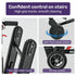 Electric Stair Climbing Wheelchair, 169kg Load Capacity, 46 Steps/min, Aluminium Alloy, Foldable