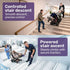 Electric Stair Climbing Wheelchair, 169kg Load Capacity, 46 Steps/min, Aluminium Alloy, Foldable