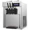 Benchtop Soft Serve Ice Cream Machine, 3 Flavours, 2+Twist, Frozen Yoghurt, Acai Maker, Twin Cylinder, Counter Top Design, 15A Plug