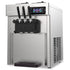 Benchtop Soft Serve Ice Cream Machine, 3 Flavours, 2+Twist, Frozen Yoghurt, Acai Maker, Twin Cylinder, Counter Top Design, 15A Plug
