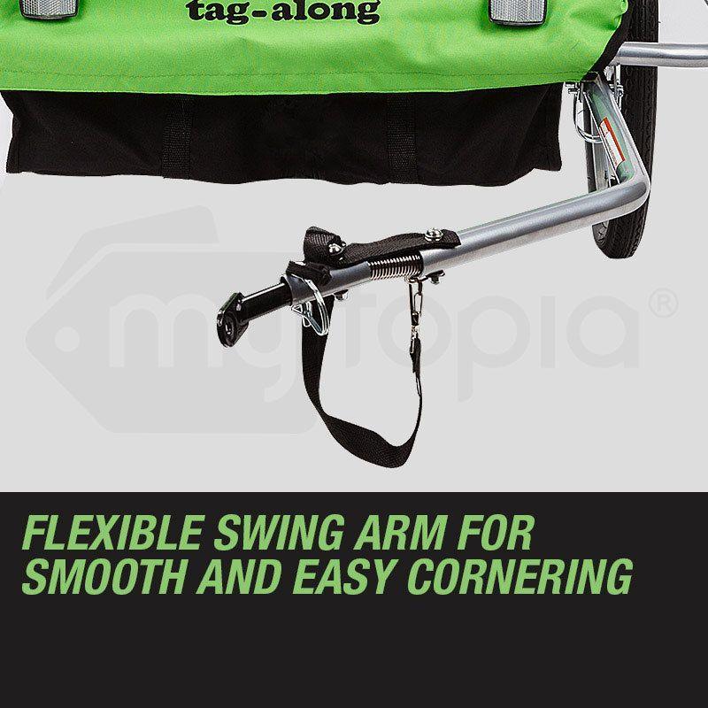 Kids Bike Trailer Bicycle Pram Stroller Children Jogger Green