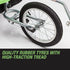 Kids Bike Trailer Bicycle Pram Stroller Children Jogger Green