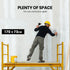 450kg Mobile Scaffold High Work Platform Scaffolding Portable