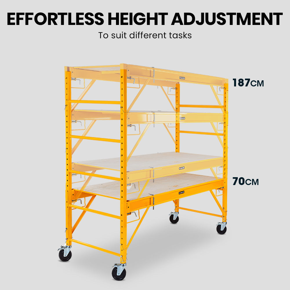450kg Mobile Scaffold High Work Platform Scaffolding Portable
