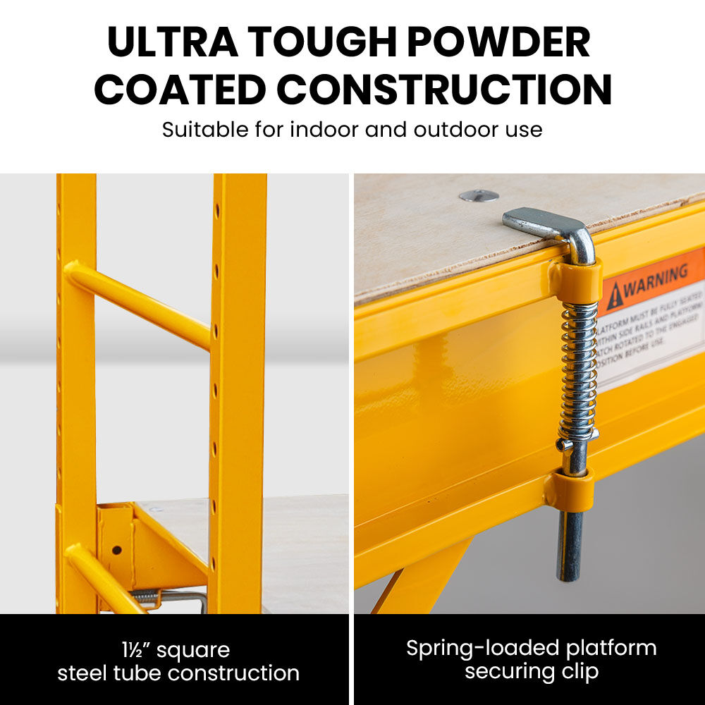 450kg Mobile Scaffold High Work Platform Scaffolding Portable