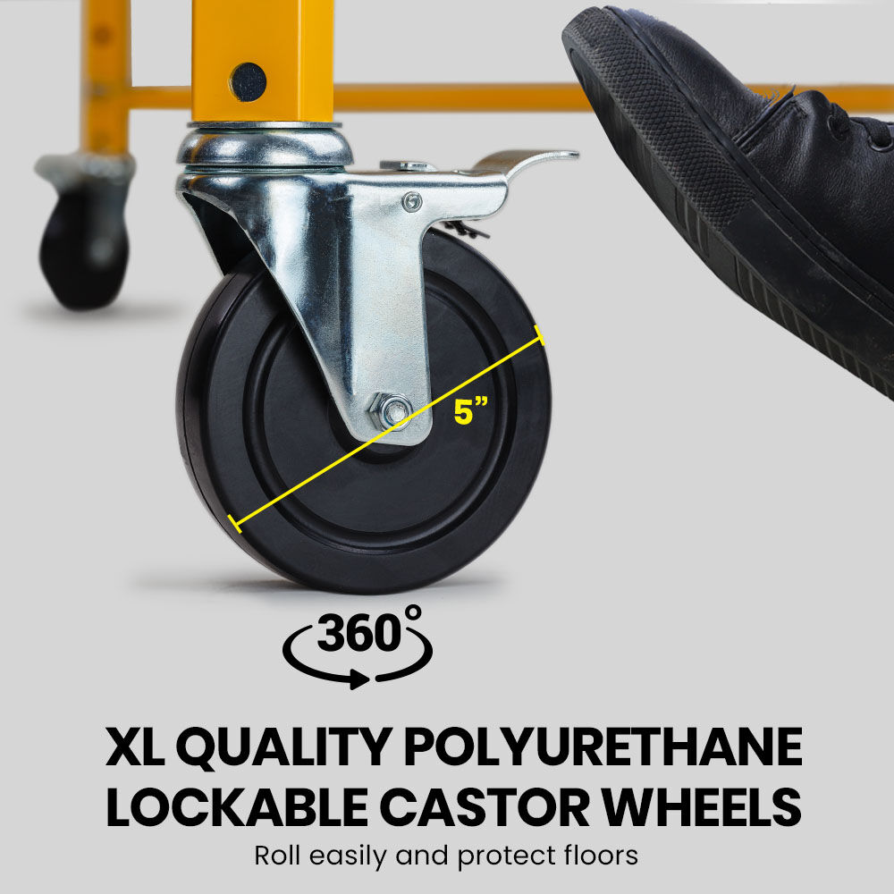 450kg Mobile Scaffold High Work Platform Scaffolding Portable