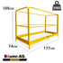 Safety Guard Rail for Adjustable Mobile Scaffold