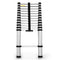 Bullet 3.8m Telescopic Aluminium Ladder Alloy Extension Extendable Steps Multi Portable