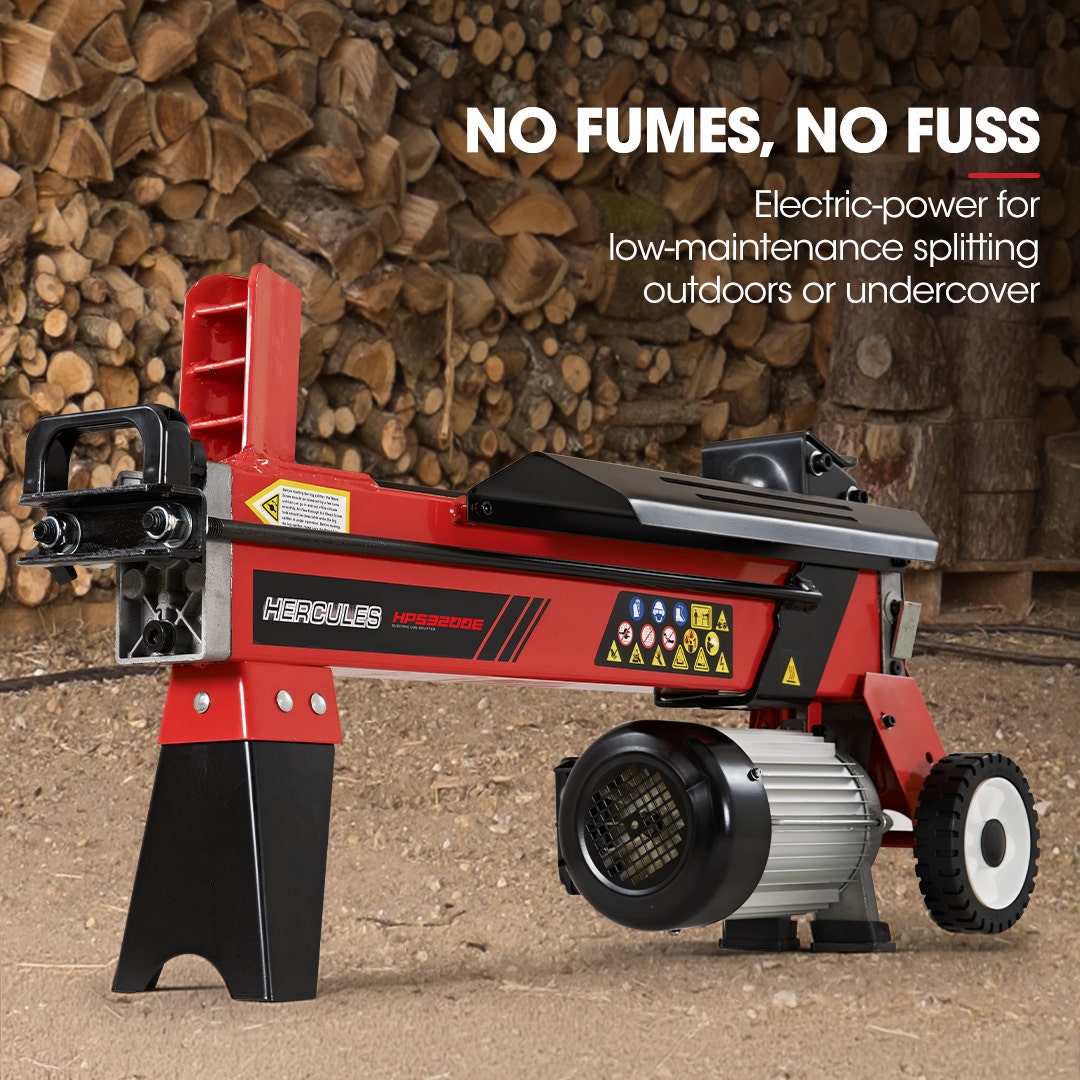 9 Ton Electric Log Splitter 9T Wood Cutter Hydraulic Fire Wood Block Axe Small Machine