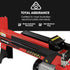 9 Ton Electric Log Splitter 9T Wood Cutter Hydraulic Fire Wood Block Axe Small Machine