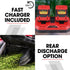 BAUMR-AG 540CX 40V SYNC 18" Cordless Lawn Mower Kit, VertiStore, Fast Charger, 2 x 4Ah Batteries, 6 Heights, Brushless, 430mm Cut Width