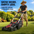 BAUMR-AG 620CXS 40V SYNC 21" Self-Propelled Cordless Lawn Mower Kit, VertiStore, Fast Charger, 2 x 4Ah Batteries, 8 Heights, Brushless, 510mm Cut Width