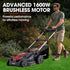 BAUMR-AG 620CXS 40V SYNC 21" Self-Propelled Cordless Lawn Mower Kit, VertiStore, Fast Charger, 2 x 4Ah Batteries, 8 Heights, Brushless, 510mm Cut Width