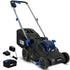350CX 20V 13" Cordless Lawn Mower Kit, Fast Charger, 4Ah Battery, 5 Height, Brushless Electric, 330mm Cutting Path