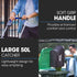 350CX 20V 13" Cordless Lawn Mower Kit, Fast Charger, 4Ah Battery, 5 Height, Brushless Electric, 330mm Cutting Path