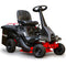 BAUMR-AG 24" Ride On Lawn Mower, Lithium Electric Start System, 6HP 224cc, 5 Cut Heights, Catcher and Mulch Kit