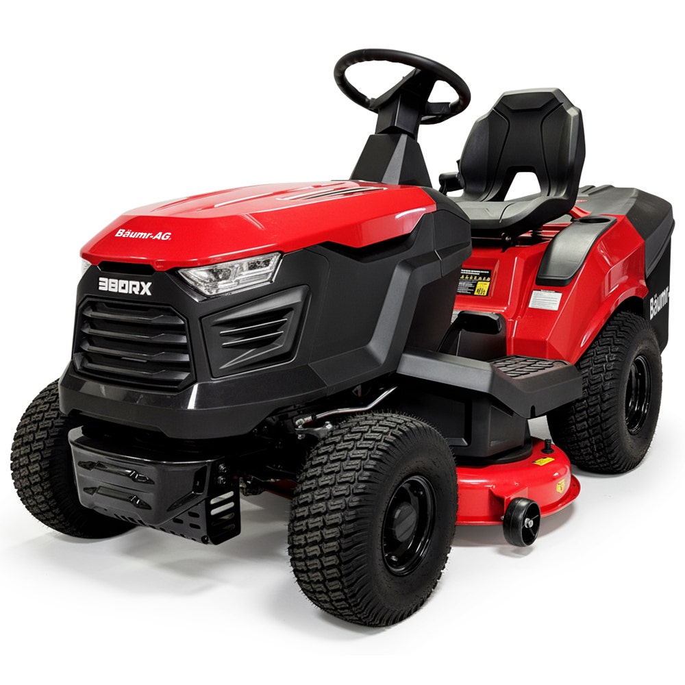 38" Ride On Mower Tractor, Electric Start, 14hp 452cc, Hydrostatic, 100kg Towing, 7 Cut Heights