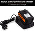 UNIMAC CLS400 20-50mm 16ga Finishing Nail Gun, Cordless 20V Lithium Nailer Kit