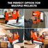 UNIMAC CLS400 20-50mm 16ga Finishing Nail Gun, Cordless 20V Lithium Nailer Kit