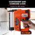 CLS500 15-50mm 18ga 2-in-1 Stapler/Brad Nail Gun, Cordless 20V Lithium Nailer