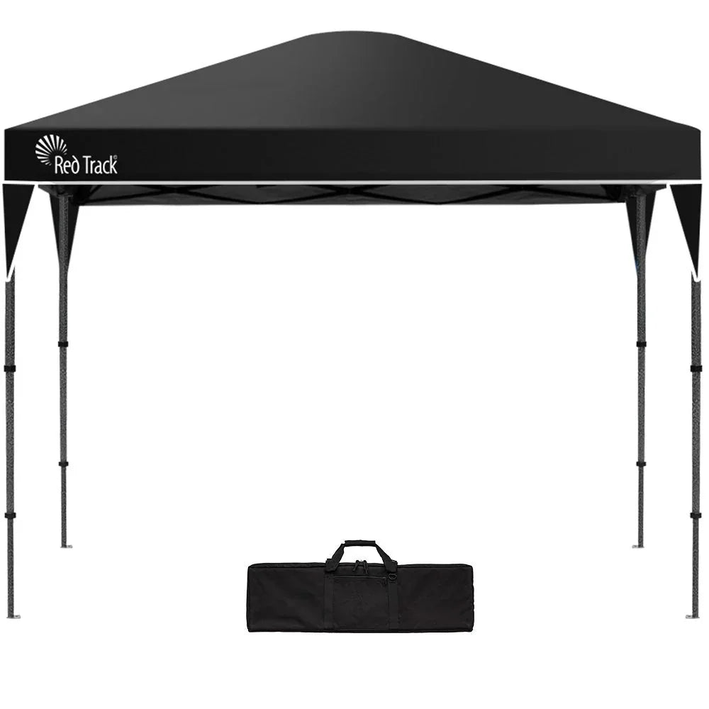 3.6x2.2m Ultra Compact Folding Gazebo, Carry bag, Portable Outdoor Popup Marquee for Camping Beach, Black
