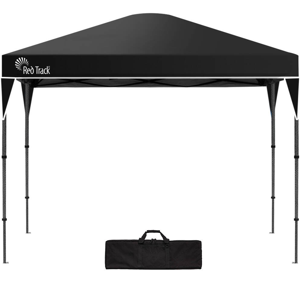 3.6x2.2m Ultra Compact Folding Gazebo, Carry bag, Portable Outdoor Popup Marquee for Camping Beach, Black