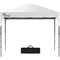 3.6x2.2m Ultra Compact Folding Gazebo, Carry bag, Portable Outdoor Popup Marquee for Camping Beach, White
