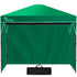 RED TRACK 3.6x2.2m Ultra Compact Folding Gazebo, Walls, Carry bag, Portable Outdoor Popup Marquee for Camping Beach, Green