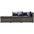 3 Seater Modular Outdoor Lounge Setting incl. Ottoman, Grey